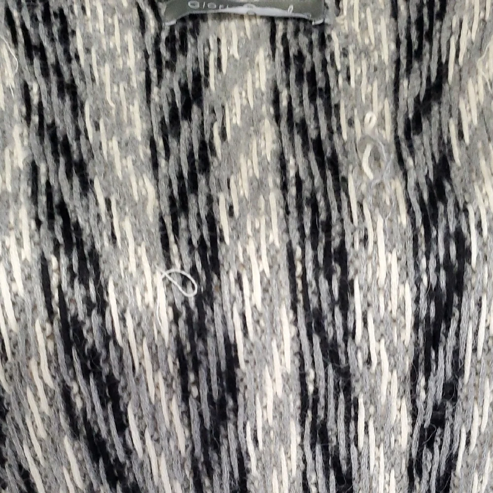 Gloria Jewel  Cozy Black Grey White Women's Waterfall Drape  Cardigan Sweater - Picture 13 of 15